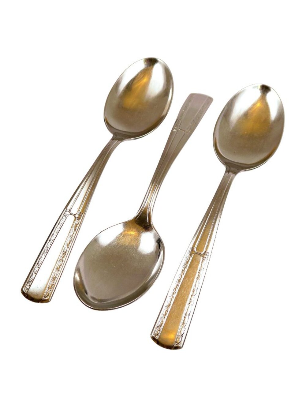 Plaza by Providence Tablespoons, Stainless USA (Set of 3) 8⅜" Flatware
